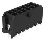 CONN, HEADER, 12POS, 2ROW, 3MM, THT