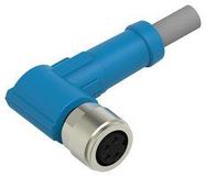 SENSOR CORD, 4P, M8 RCPT-FREE END, 5M