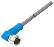 SENSOR CORD, 4P, M12 RCPT-FREE END, 10M