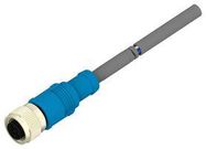 SENSOR CORD, 4P, M12 RCPT-FREE END, 5M