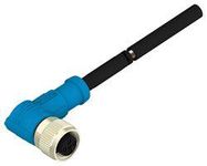 SENSOR CORD, 4P, M12 RCPT-FREE END, 5M