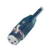 ADAPTOR, STEREO PLUG-3P XLR JACK