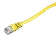 2 YELLOW CAT6 PATCH CABLE    550MHZ MOLDED CONNECTORS