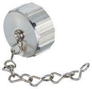 SCREW COVER W/ CHAIN, M23 SENSOR CONN