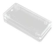 ENCLOSURE, PCB BOX, ABS, CLEAR