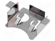 Clip; 303,357,G-13,LR44,MS76,PX76A,SR44,V313; SMD; H: 6mm KEYSTONE