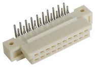 CONNECTOR, DIN 41612, RCPT, 20P, 2ROW