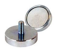 SHALLOW POT MAGNET, NEODYMIUM, 10X4.5MM