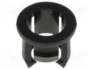 LED holder; 5mm; one-piece; Mat: polyamide KEYSTONE