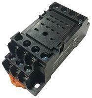 RELAY SOCKET, 300V, 7A, DIN RAIL