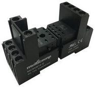 RELAY SOCKET, 300V, 12A, DIN RAIL