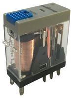 POWER RELAY, 24VAC, 8A, DPDT, SOCKET