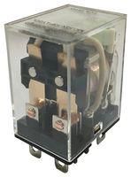 POWER RELAY, 110VAC, 10A, DPDT, SOCKET