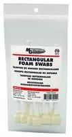 RECTANGULAR FOAM SWAB, WOODEN HANDLE