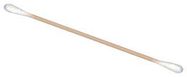 DBL HEADED COTTON SWAB, WOODEN HANDLE