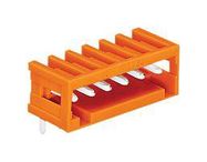 TERMINAL BLOCK, HEADER, R/A, 5POS, TH