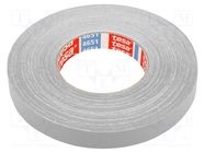 Tape: duct; W: 19mm; L: 50m; Thk: 0.31mm; grey; natural caoutchouc TESA