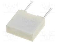 Capacitor: polyester; 220nF; 63VAC; 100VDC; 5mm; ±10%; -55÷105°C KEMET