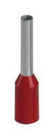 TERMINAL, WIRE FERRULE, 18AWG, RED