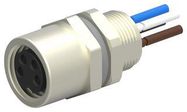 SENSOR CORD, 4P M8 RCPT-FREE END, 0.2M