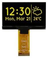 DISPLAY, OLED GRAPHIC, TAB, 128X64PIXELS