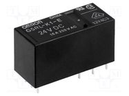 Relay: electromagnetic; SPDT; Ucoil: 24VDC; Icontacts max: 16A OMRON Electronic Components