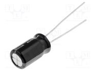 Capacitor: electrolytic; THT; 6800uF; 10VDC; Ø16x25mm; Pitch: 7.5mm NICHICON