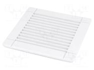 Guard; Cutout: 92x92mm; D: 12mm; IP54; Mounting: snap fastener Alfa Electric