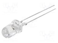 LED; 5mm; blue; blinking; 2000÷2500mcd; 30°; 3÷4.5V; 20mA 