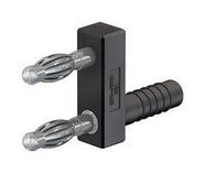 4MM BRIDGING LINK, 32A, 60VDC, BLACK