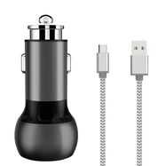 LDNIO C503Q 2USB Car charger + USB-C Cable, LDNIO