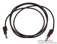 TEST LEAD, BANANA PLUG, BLACK, 72"