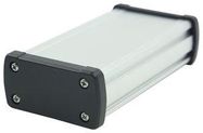 MULTIPURPOSE ENCLOSURE, ALUM, SILVER/BLK