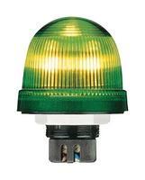 FLASHING LIGHT W/XENON TUBE, GREEN, 115V