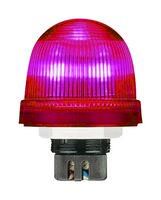 FLASHING LIGHT W/XENON TUBE, RED, 115V