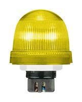 FLASHING LIGHT W/XENON TUBE, YELLOW, 24V