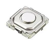 TACTILE SW, SPST, 0.02A, 15VDC, SMD