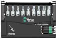 BIT-CHECK SET W/UNIVERSAL HOLDER, 11PC