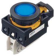 PILOT LIGHT, BLUE, 22MM, 24VAC/VDC