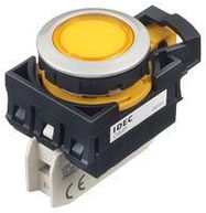 PILOT LIGHT, YELLOW, 22MM, 24VAC/VDC