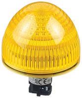 PILOT LIGHT, YELLOW, 22MM, 24VAC/VDC