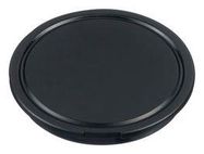 SWITCH BUTTON, ROUND FLUSH, 22MM, BLK