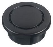 SWITCH BUTTON, MUSHROOM, 29MM, BLACK