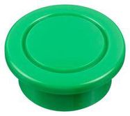 SWITCH BUTTON, MUSHROOM, 29MM, GREEN