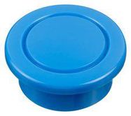 SWITCH BUTTON, MUSHROOM, 29MM, BLUE