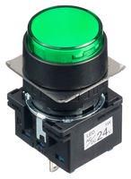 PILOT LIGHT, GREEN, 24VAC/VDC