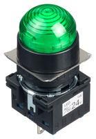 PILOT LIGHT, GREEN, 24VAC/VDC