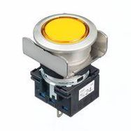 PILOT LIGHT, YELLOW, 24VAC/VDC