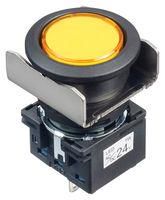 PILOT LIGHT, YELLOW, 24VAC/VDC