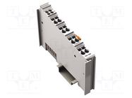 Bus end terminal; for DIN rail mounting; 750/753; IP20; 0÷55°C WAGO